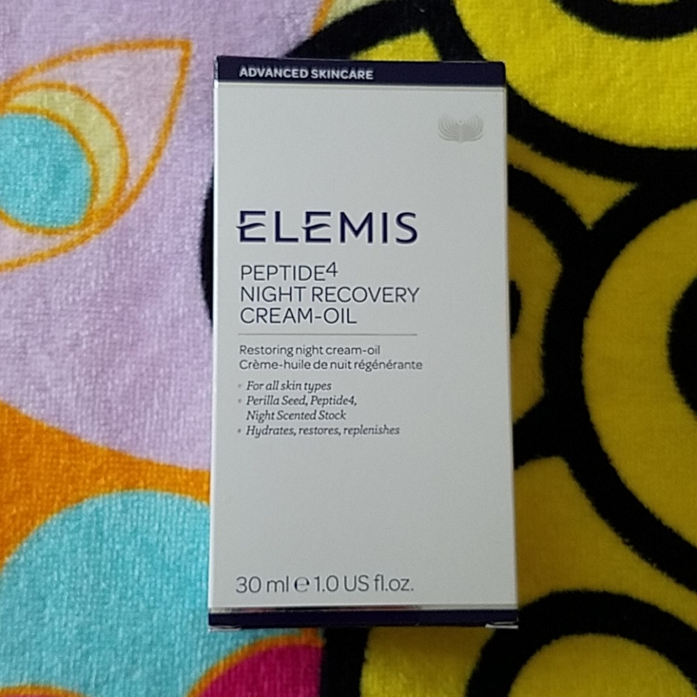 Elemis Peptide4 night recovery cream-oil